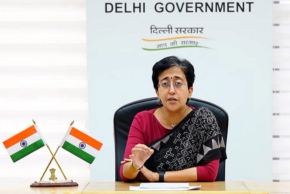 PTI : Delhi Chief Minister Atishi |